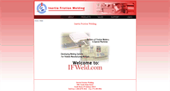 Desktop Screenshot of ifweld.com